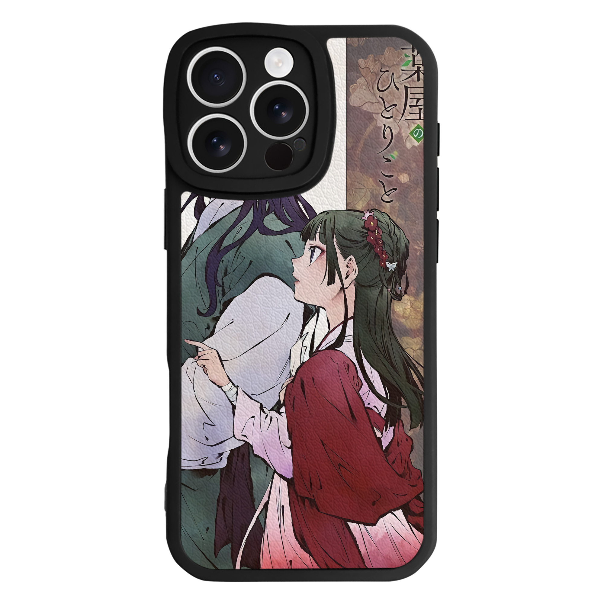 薬屋のひとりごと The Apothecary Diaries 【iPhone 16シリーズ対応】シリコンスマホケース（レザー調） 材質：シリコン